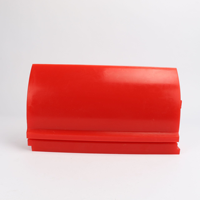 Grattoir en polyuréthane personnalisable de toute taille de nettoyeur de bande transporteuse pour l'extraction du charbon pour l'exploitation minière