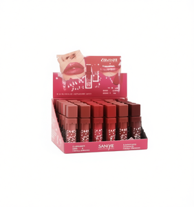 Gloss à lèvres liquide Saniye 6 ml, vitamine E, taille standard pour le maquillage des lèvres - Product Image 1