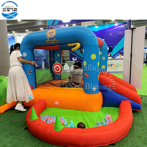 HAPPY Commercial <b>Inflatable</b> Oxford Kids <b>House</b>,toddlers Indoor Small <b>House</b> <b>House</b> <b>Inflatable</b> Kids Bouncer HAPPY Commercial - Product Image 3