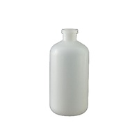 Vente en gros de flacons de vaccins médicaux blancs en plastique HDPE de 120ml, meilleure vente de flacons de médicaments vétérinaires, surface d'impression sérigraphique