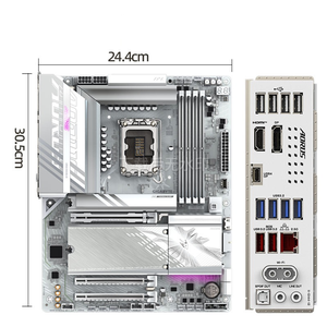 Placa Base B860 WIFI7 Nueva para Escritorio, Diseño Escultura de Hielo, Factor de Forma ATX, Doble Canal de Memoria, Chipset B860 - Product Image 3