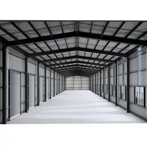 Custom Hot-selling Waterproof Prefabricated Plant/steel Structure Workshop/warehouse For Sale And Installation