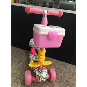 Scooter 3 en 1 para bebés con cesta y altura ajustable para niños de 1 a 3 años - Product Image 4