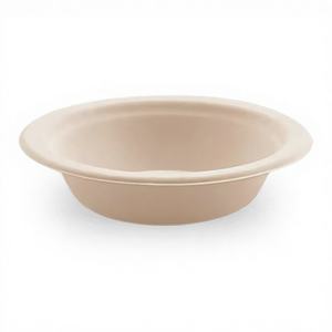 Bol en bagasse de canne à sucre écologique, directement de l'usine, 16/20 oz, 100% naturel, biodégradable, jetable, avec récipient alimentaire - Product Image 1