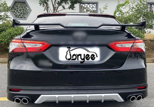 สปอยเลอร์หลังรถยนต์ JDM ปี 2023 สำหรับ <span class=keywords><strong>Toyota</strong></span> Camry ปี 2018 วัสดุคาร์บอนไฟเบอร์ ปี 2019 2020 <span class=keywords><strong>2021</strong></span> <span class=keywords><strong>2022</strong></span>  แบบ High Kick  วัสดุ ABS อุปกรณ์ตกแต่งรถยนต์ - Product Image 3