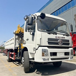 รถเครนติดรถบรรทุก Dongfeng 4x2 8 ตัน แบบ Knuckle Boom Crane ราคาโรงงาน ขาย - Product Image 5