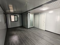 Maison préfabriquée extensible à double aile, durable et haut de gamme, avec balcon, pour complexe hôtelier de luxe et studio privé