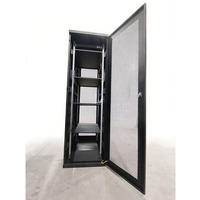 Armoire serveur Diman 42U 19 pouces en tôle galvanisée noire, mode console, 600*1000*2000mm, armoire réseau, boîtier de centre de données