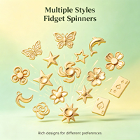 Mini Fidget Spinner Classique en Alliage, Gyroscope à Main, Écologique, Portable, Anti-Stress, Jouet de Bureau Unisexe, à partir de 14 ans