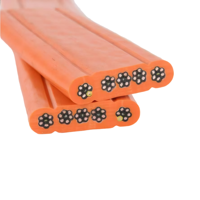 YFFB NBR câble plat en caoutchouc résistant à l'huile Flexible pour convoyeur de grue 450/750V câble d'alimentation industriel robuste