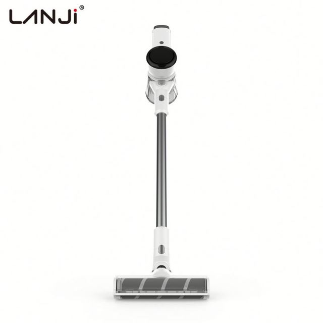 LANJI W20 Portable Cordless Battery-Powered Bagless Handheld Stick Vacuum Cleaner OEM Carpet Use Dry Household Brushless Hotel