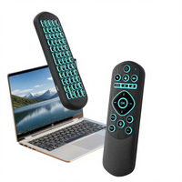 Télécommande universelle MX3 Upgrade X6 avec clavier, télécommande 2.4G G10S Air Mouse pour Android TV Box, TV Stick, PC, projecteur, batterie rechargeable