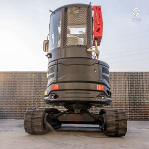 Компактный мини-экскаватор из Китая, сертифицированный по стандарту Euro 5, 1 тонна, для сельскохозяйственных работ - Product Image 3