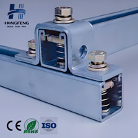 قنوات فولاذية على شكل حرف C مثقوبة حسب معايير ASTM لنظام تركيب الألواح الشمسية مع خدمات القطع والثني