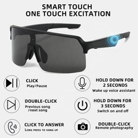 Lunettes de soleil intelligentes pour le sport, avec fonction d'appel et écouteurs intégrés, idéales pour le tir et l'écoute de musique en extérieur