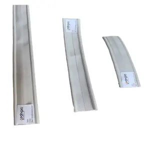 Plastik Pvc Karet Welt Silicon Keder untuk Banner Strip Profil Tepi 3X14Mm Pvc Banner Tekstil Tepi Strip Pvc Sabuk Luma KEDER