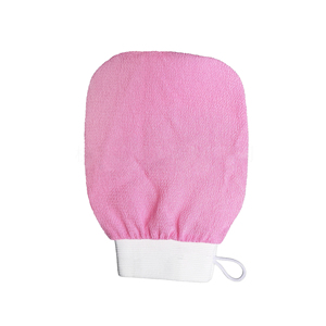 Gant exfoliant doux en soie nettoyante en rayonne avec LOGO personnalisé Gants de gommage corporel exfoliants - Product Image 4