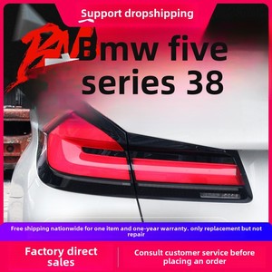 New LCI Blackened <b>LED</b> Tail <b>Light</b> for 18-20 5 Series G38 G30 Modified 21 Models 12V Rear Lamp With <b>Red</b> Lens for 5 Series G30 - Product Image 4