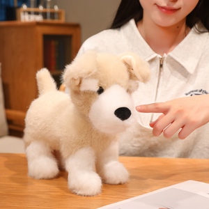 Juguete de Perro Realista y Adorable - Muñeco de Peluche de Chihuahua, Schnauzer, <span class=keywords><strong>Rottweiler</strong></span>, Muñeco de Confort para Niños - Product Image 6