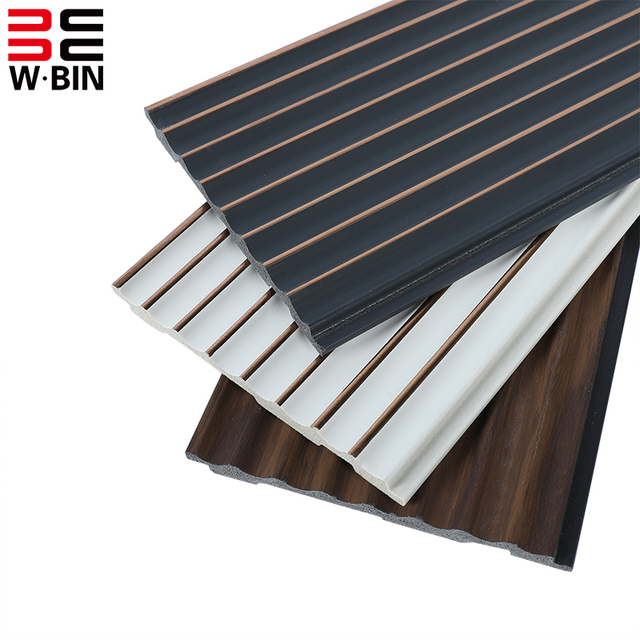 Wang Bin Factory Wholesale New Arrival Building Material Wall Panel Molding PVC Waterproof Cladding Ps Groove Wall Panel