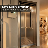 ARD Auto Rescue Ascensore Domestico con Batteria di Backup per Emergenze, Sicurezza, Protezione Familiare, Portata 250kg, Sicuro in caso di Interruzione di Corrente