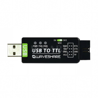 Módulo Serial UART de Grado Industrial Waveshare FT232, Convertidor USB a TTL con Chip Original FT232RNL