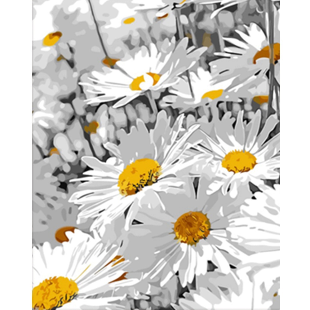 Venta al por mayor pinturas de flores margaritas-Compre online los 
