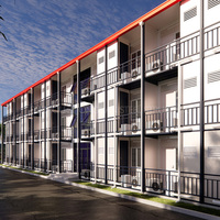 Offre Spéciale Designer Pas Cher mobile petites maisons maisons préfabriquées moderne luxe plat emballé conteneur Cubby Maisons Bâtiments