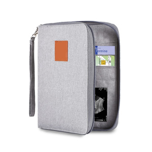 <span class=keywords><strong>Portadocumentos</strong></span> de bebé personalizados con cierre de cremallera para embarazo, tarjeta de salud, funda de libro de nacimiento para <span class=keywords><strong>portadocumentos</strong></span> de bebé - Product Image 4