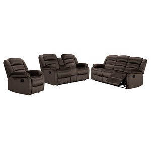 โซฟาปรับเอนแบบคลาสสิก 3+2 ที่นั่ง ผ้าทนทาน พร้อมพอร์ต USB-C สำหรับห้องนั่งเล่น ขายส่งจากโรงงาน - Product Image 6