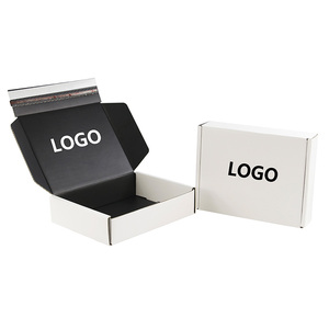 Bande adhésive personnalisée déchirable boîte postale ouverte d'expédition en <span class=keywords><strong>carton</strong></span> <span class=keywords><strong>auto</strong></span>-scellante pour l'emballage de produits électroniques grand public - Product Image 2