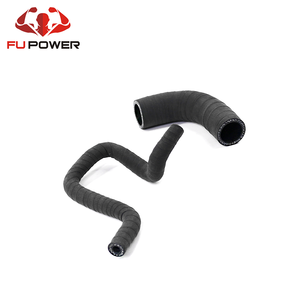 Fupower Flexibler Gummi-Kühlmittel-Silikon-Überbrückungsschlauch-Abdeckung Entlüftungsschlauch-Set 2 Stück für Vauxhall Astra VXR GSI Z20LEH <span class=keywords><strong>Z20LET</strong></span> - Product Image 1