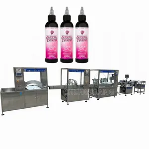 Easy set up automatic Liquid Paint Pigment filling machine for bottle