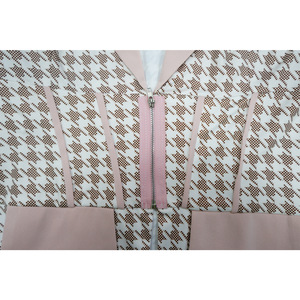 S-2XL set in due pezzi abiti eleganti Tweed pantaloni lunghi sottili cappotto corto top <span class=keywords><strong>da</strong></span> donna abiti formali <span class=keywords><strong>da</strong></span> lavoro per ufficio - Product Image 5