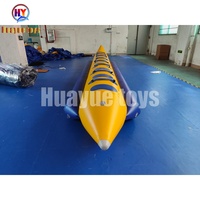 Vente flash : Bateau banane gonflable à tube unique pour 8 personnes, remorquable, pour les sports nautiques sur la plage et le lac