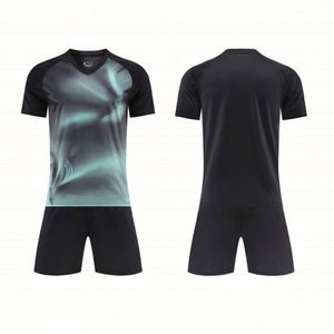 Envío Directo, Conjunto de Uniforme Unisex de Talla Grande, Venta al por Mayor, Jersey de Fútbol de Manga Corta Transpirable de Secado Rápido de Alta Calidad - Product Image 2