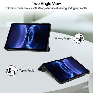 Étui pour tablette <span class=keywords><strong>Redmi</strong></span> K <span class=keywords><strong>Pad</strong></span> 2 2026 SE 9.7, <span class=keywords><strong>Pad</strong></span> <span class=keywords><strong>Mini</strong></span> 8.8, <span class=keywords><strong>Pad</strong></span> 7 Ultra 14, 5 Pro 12.4, en cuir PU magnétique à trois volets avec support rigide - Product Image 3