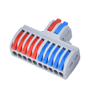 New Arrival Đồng điện khối thiết bị đầu cuối Splice hệ thống dây điện Push-in kết nối cáp với nylon PC nhà ở 32A ip33 Đánh giá hiện tại - Product Image 3