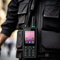 Appuyez sur pour parler PTT sur cellulaire 4G LTE mobile poc radio dmr talkie-walkie dans Android robuste pda ptt