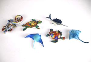 Aimant de réfrigérateur personnalisé en résine 3D, souvenir, poisson-<span class=keywords><strong>diable</strong></span> bleu, animal aquatique, aimant de réfrigérateur créatif, cadeau <span class=keywords><strong>pour</strong></span> enfants - Product Image 6