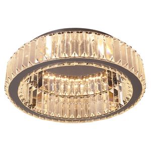 مستودع الولايات المتحدة جولة فلوش جبل الفولاذ المقاوم للصدأ عكس الضوء أضواء كبيرة مع جهاز التحكم عن بعد - Product Image 1