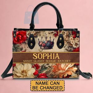 Bolso de piel sintética con monograma personalizado para mujer POD Dropship versátil bolso cruzado para mujer - Product Image 3