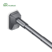Tringles à rideaux YIJIALE 800K en métal robuste, antidérapantes, à tension réglable en un clic, de 39,4 à 192,9 pouces (32 mm), pour salon