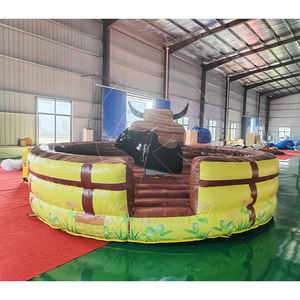 Taureau mécanique gonflable commercial pour parc d'attractions, avec <span class=keywords><strong>machine</strong></span> de simulation de taureau mécanique pour adultes, idéal pour la <span class=keywords><strong>location</strong></span> événementielle - Product Image 3