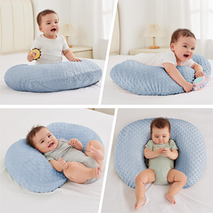 Almohadas de Lactancia Portátiles para Viajes, Almohadas de Lactancia Cómodas en Forma de U con Funda de Algodón Lavable - Product Image 3