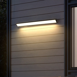 Long Triangle <b>Wall</b> Lamp Outdoor Led Waterproof Balcony Door Head <b>Light</b> 80 CRI <b>Remote</b> <b>Control</b> Surface Mount - Product Image 1