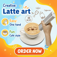 Pena Inkjet Otomatis Portabel XP600 untuk Pencetakan Makanan seperti Roti, Kopi, Bir, DIY Printer Inkjet Satu Warna