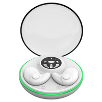 Écouteurs intra-auriculaires TWS ultra-minces BT5.3 sans fil pour le sommeil, casque stéréo à faible latence pour le sport et le gaming