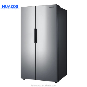 ตู้เย็นอัจฉริยะ OEM Huazos แบบพกพา สองประตู ข้างต่อกัน ระบบทำความเย็นแบบลม สำหรับใช้ในครัวเรือน - Product Image 2