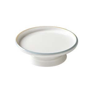 Assiette ronde à pied en mélamine Xiangyuanmei 76099-9, couleur unie, pour hôtel et restaurant, plat à platte froide - Product Image 5